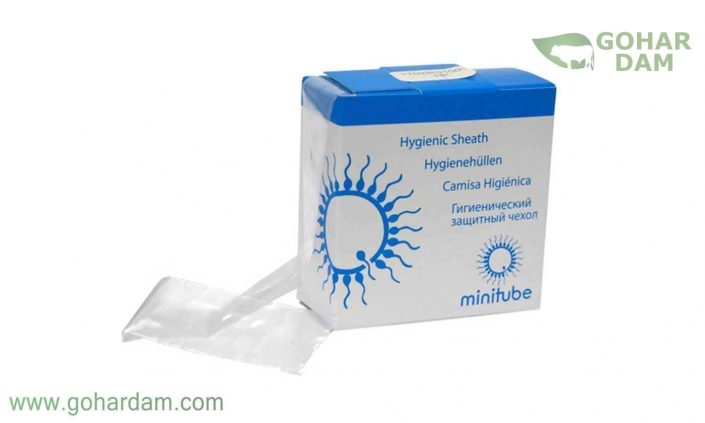 غلاف رولی (غلاف بهداشتی) تلقیح مصنوعی مینی‌تیوب (Minitube Hygienic Rolled Sheath)
